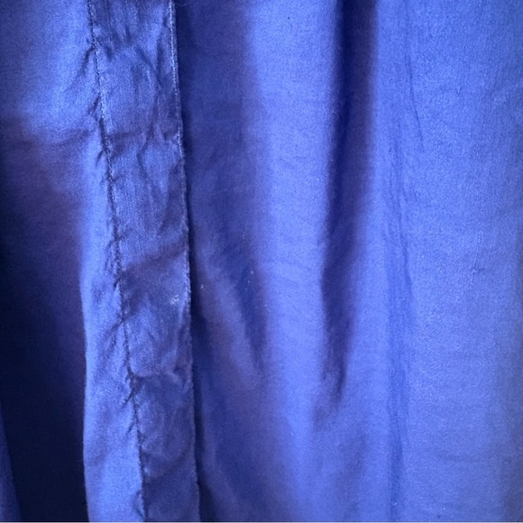 Eileen Fisher Linen Blend Shirt Dress LP - Picture 5 of 9